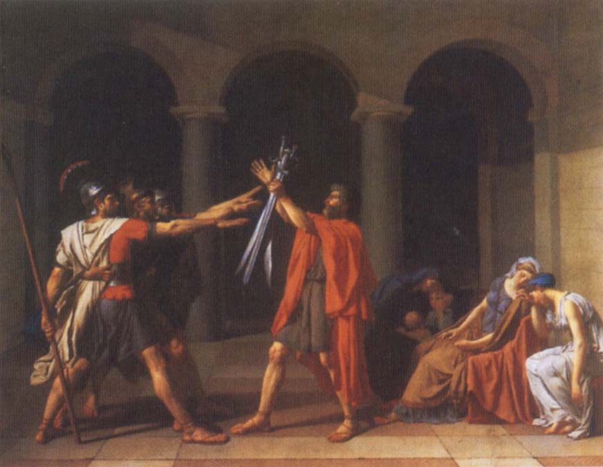 Jacques-Louis David Oath of the Horatii